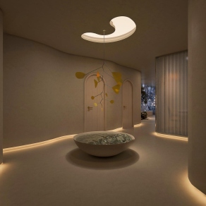 侘寂展厅3D模型下载